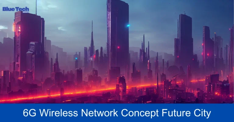 6G Wireless Network Concept Future City