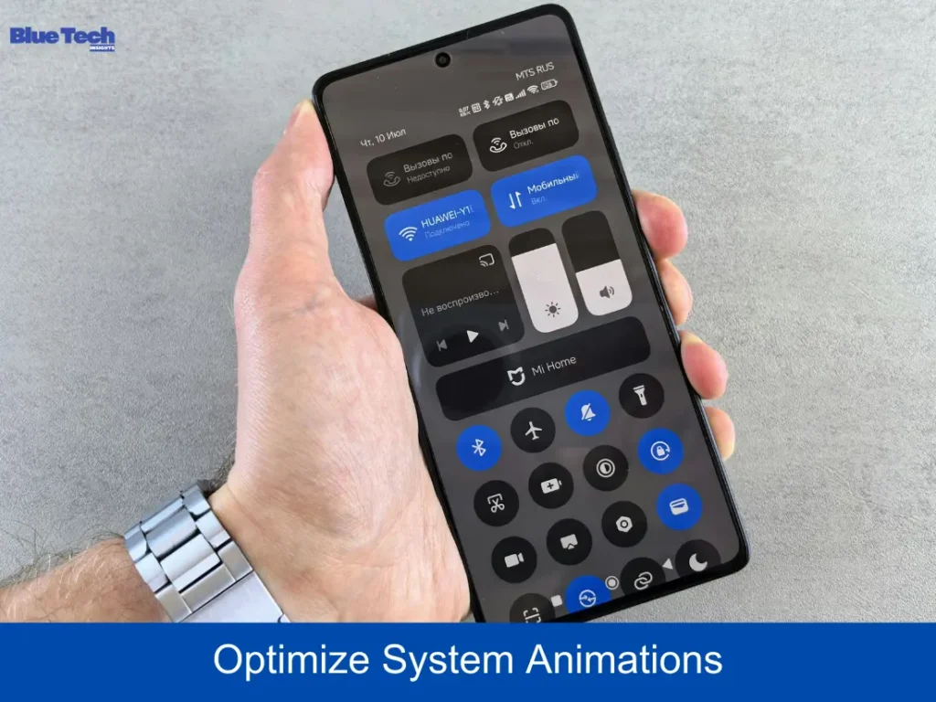 Android Developer Options Animation Scale Settings